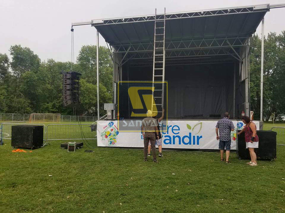 How To Setup A Good Pa System For Outdoor Event Sanway